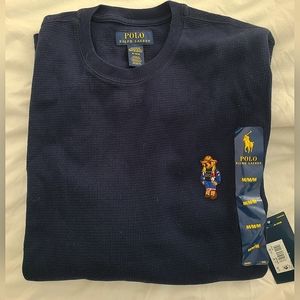 Polo Ralph Lauren Bear Waffle Thermal